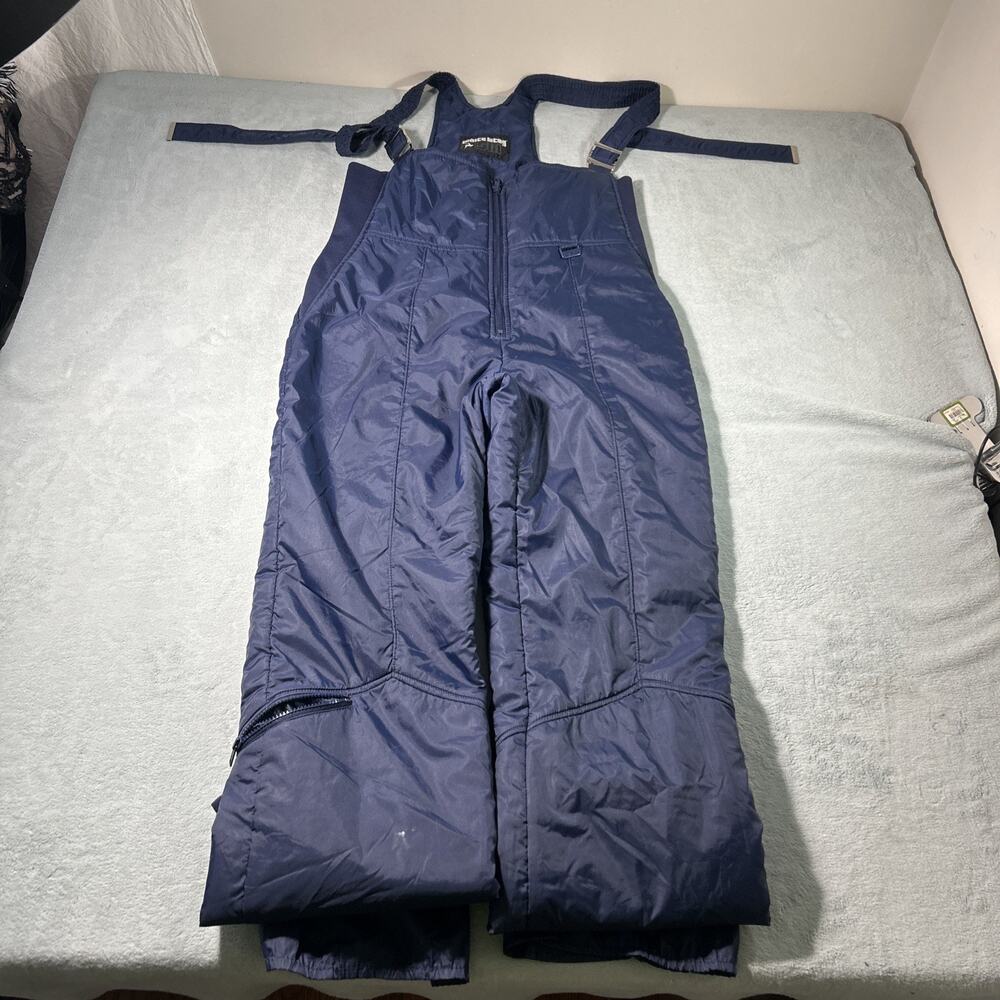 90s Vintage White Stag Ski Overalls Pants Mens Large 34x30 Snowboard Snow Bib